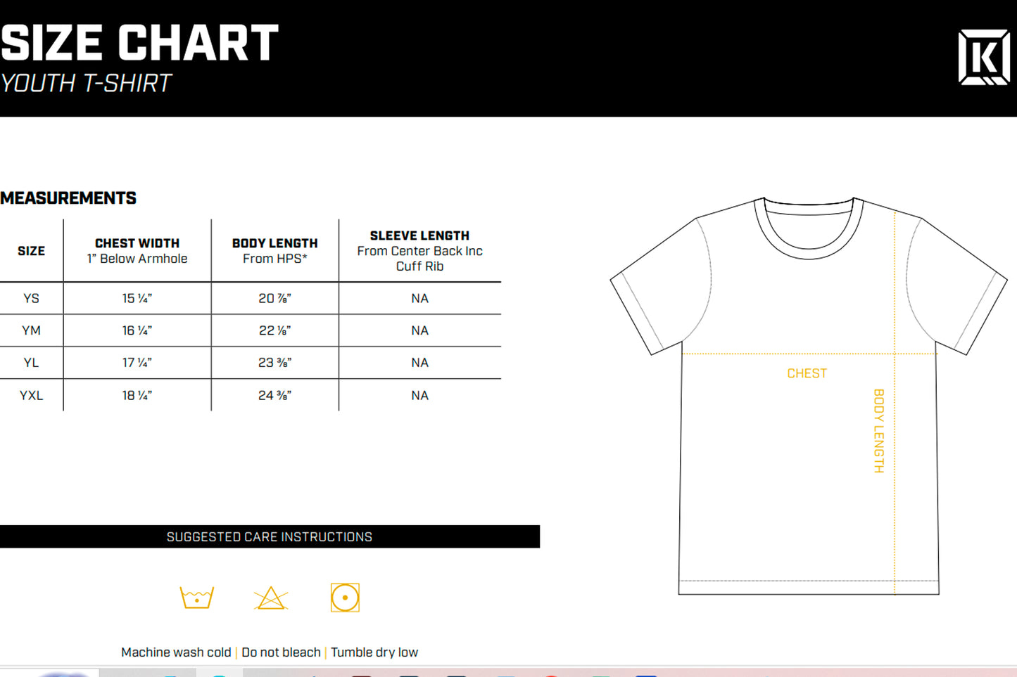 CAMISETA KINK JOLT YOUTH (NIÑO)