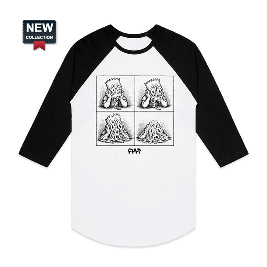 CAMISETA 3/4 MELTED RAGLAN