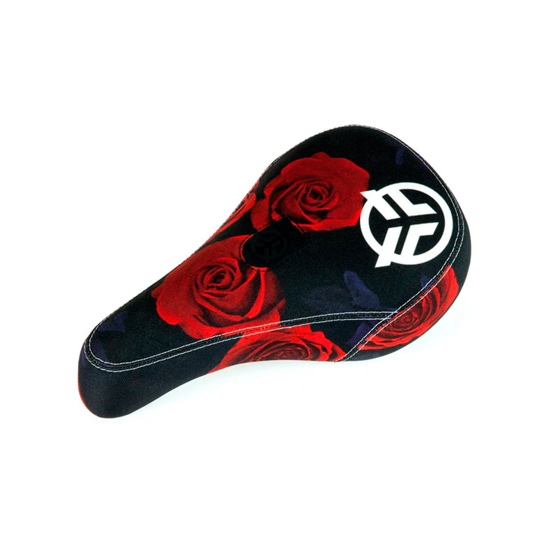 ASIENTO FEDERAL ROSES RED / BLACK