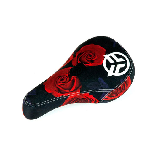 ASIENTO FEDERAL ROSES RED / BLACK