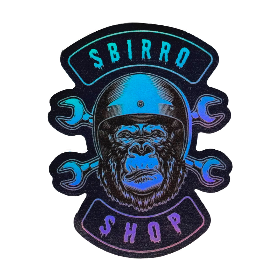 STICKER SBIRRO SHOP GORILLA