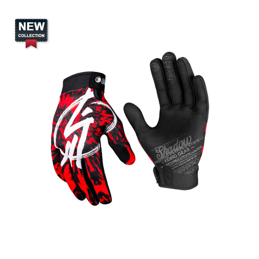 GUANTES SHADOW CONSPIRE RED TYE DIE