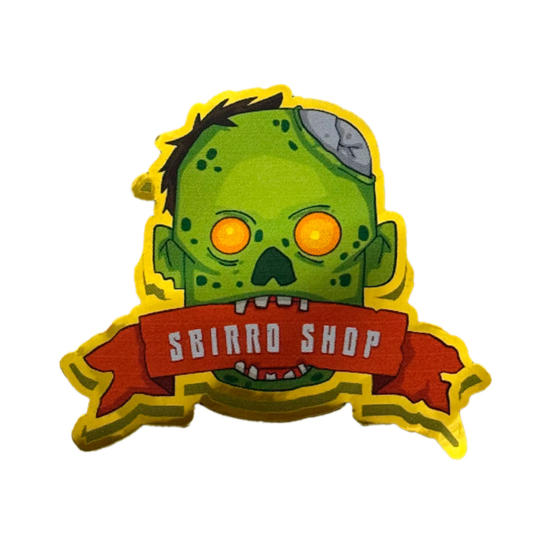 STICKER SBIRRO SHOP ZOMBIE